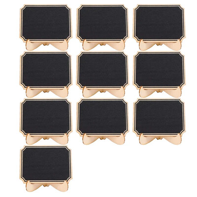 10/5/1Pack Mini tahvlid Korduvkasutatavad tahvlid Puidust tahvel pulmadeks sünnipäevapidudeks Teadetetahvlisildid Kaunistus