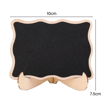 10/5/1Pack Mini tahvlid Korduvkasutatavad tahvlid Puidust tahvel pulmadeks sünnipäevapidudeks Teadetetahvlisildid Kaunistus