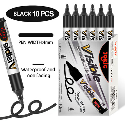 4 tk/komplekt Kustutatav magnetiline tahvelmarker, tahvelmarker, kriit, klaaskeraamika, kontoritarbed, koolikunsti marker, kirjatarbed