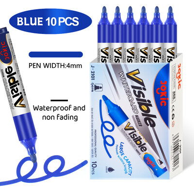 4 tk/komplekt Kustutatav magnetiline tahvelmarker, tahvelmarker, kriit, klaaskeraamika, kontoritarbed, koolikunsti marker, kirjatarbed