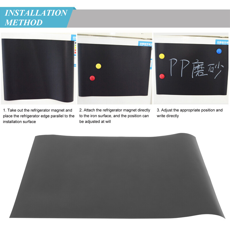 1 vnt., Nutrinama magnetinė lenta, lenta Šaldytuvas Magnetinė pranešimų lenta A3 magnetinė lenta, lipdukas, užrašų rašymo lenta