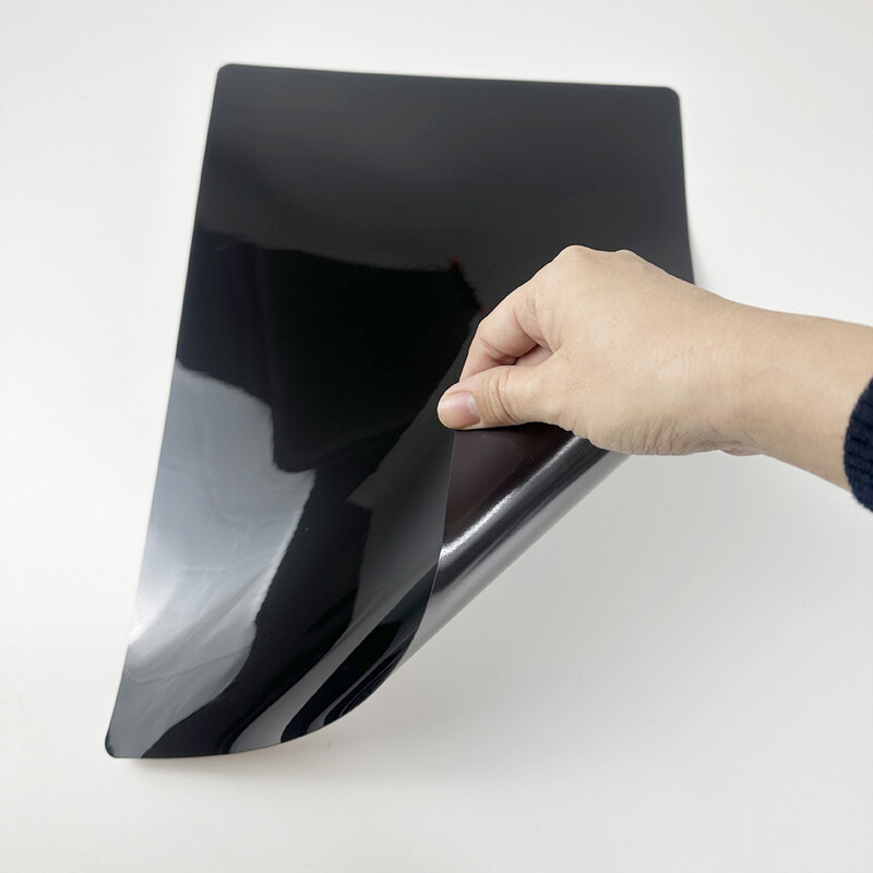 A4 maža juoda lenta - Magnetinė lenta - Magnetinė sauso trynimo lenta - Šaldytuvo lenta - Magnetinė sausa lenta