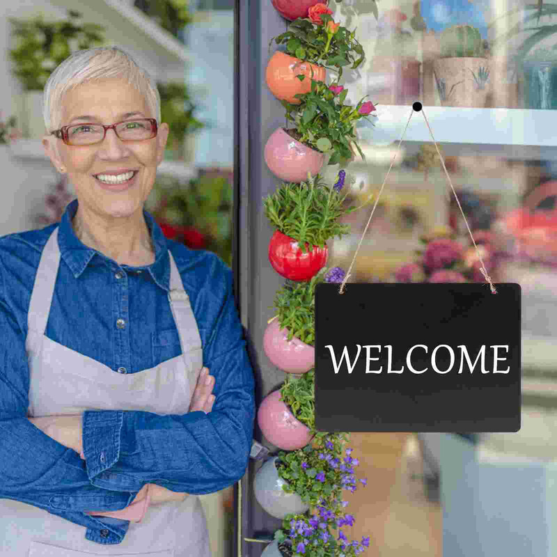 Skelbimų lentos etiketės Dvipusės lentos Vestuvių dekoro Ekranas Pakabinamas Ant sienos Daugkartinio naudojimo Medienos Nutrinamos Rašymo lentos