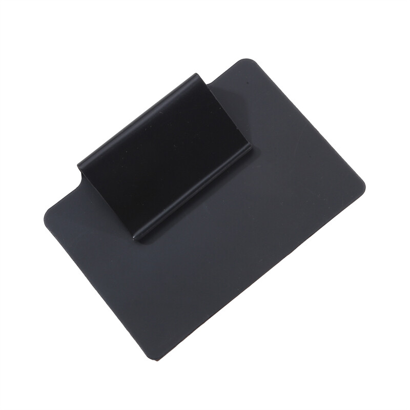 Juoda, ištrinama vandeniui atspari kainų etiketės lenta Mini etiketės, trinamos žinutės, mini lentos ženklas maisto kartonui