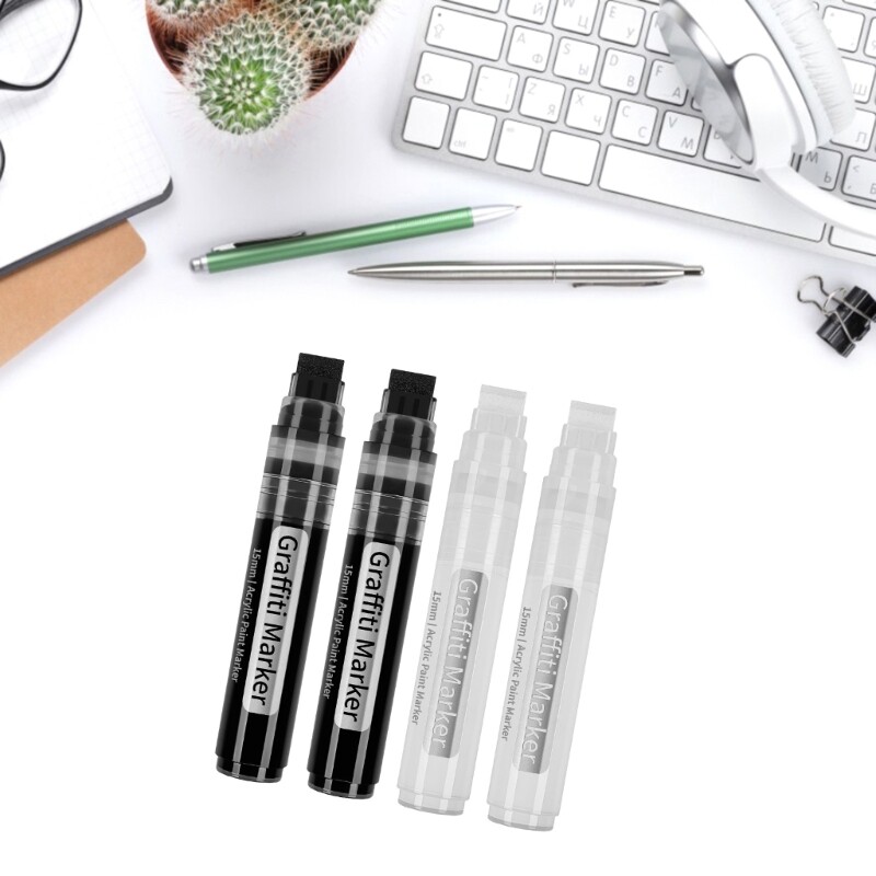 Marker Paint Marker Suurepärane päeviku kirjutamiseks kontoris ja koolis kasutamiseks F19E