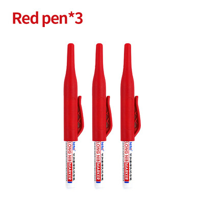 1/3/6 buc. 3 culori, 30 mm lungime, marcatori cu cap, construcție din lemn, gaură adâncă, pentru decorarea casei, stilou, multifuncțional, rezistent la apă