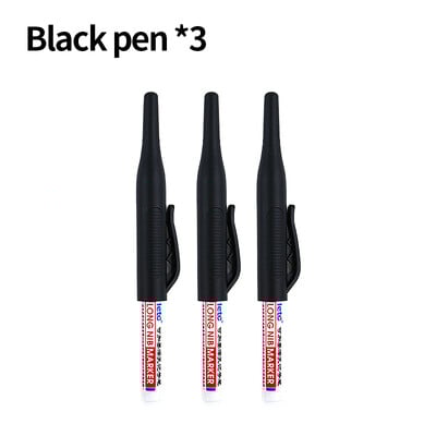 1/3/6 buc. 3 culori, 30 mm lungime, marcatori cu cap, construcție din lemn, gaură adâncă, pentru decorarea casei, stilou, multifuncțional, rezistent la apă