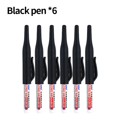 1/3/6 buc. 3 culori, 30 mm lungime, marcatori cu cap, construcție din lemn, gaură adâncă, pentru decorarea casei, stilou, multifuncțional, rezistent la apă