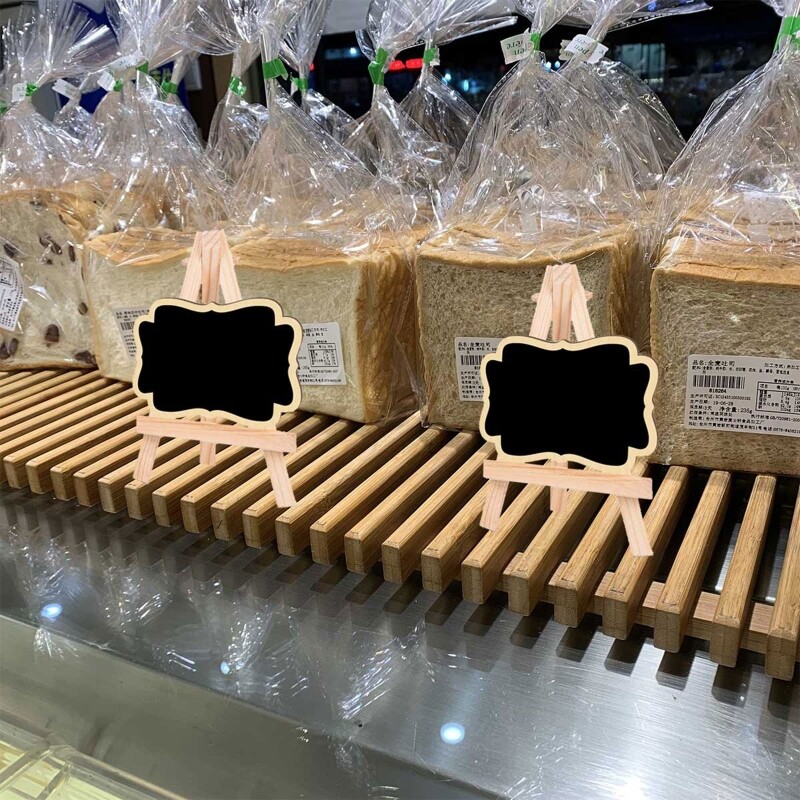 Mini tāfeles zīme saliekama koka molberta galda numura zīme Ēdiena nosaukuma etiķete Galda ziņojumu dēlis kāzu ballītei