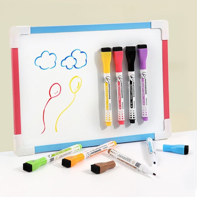 Изтриваем многоцветен магнитен маркер за бяла дъска Art Marker Pen For Whiteboard Graffiti Manga Art Drawing Pen for School Office