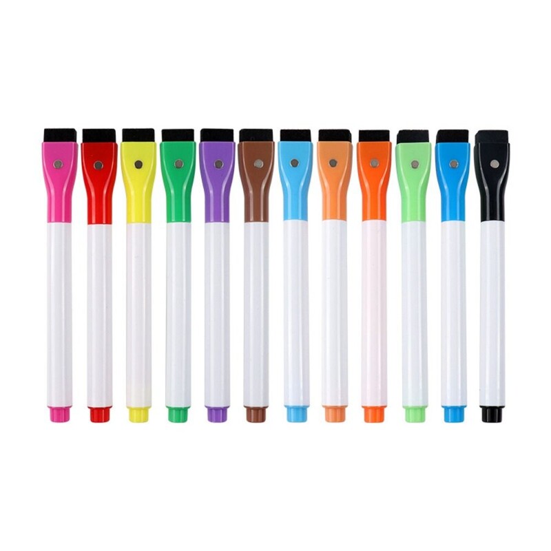 Изтриваем многоцветен магнитен маркер за бяла дъска Art Marker Pen For Whiteboard Graffiti Manga Art Drawing Pen for School Office