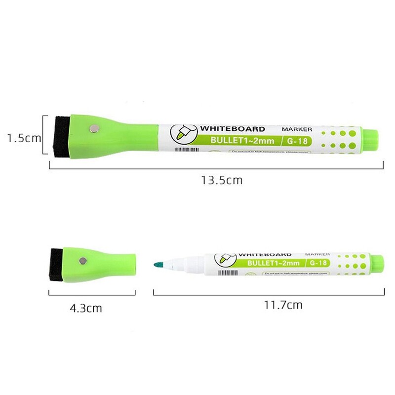 Изтриваем многоцветен магнитен маркер за бяла дъска Art Marker Pen For Whiteboard Graffiti Manga Art Drawing Pen for School Office