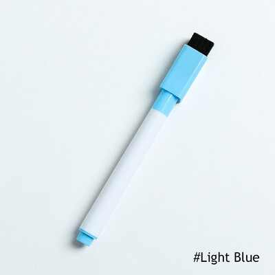 Markere magnetice pentru tablă albă, 8 culori, Markere cu cretă lichidă ștergabile cu gumă de șters Cerneală pe bază de apă Rechizite de birou cu uscare rapidă