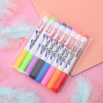 8/12 Colors Magical Water Painting Floating Doodle Pens Magic Whiteboard Marker