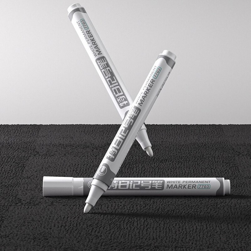 10 vnt/rinkinys Kūrybinis grafinis piešimas baltas žymeklis pieštukas Artist nuolatiniai grafiti rašikliai Greitai džiūstantys meno žymekliai