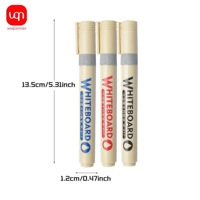 Rašomas baltos lentos rašiklis, ištrinamas plaukiojantis rašiklis, lengvai nuvalomas, praktiškas mokomasis lentos rašiklis, mokinio žymeklis