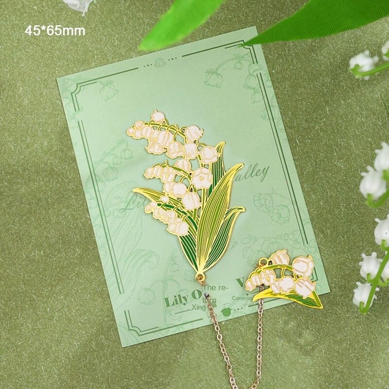 Mjedeno cvijeće Mjedena knjižna oznaka Retro kićanka u kineskom stilu Metalna knjižna oznaka Školski uredski pribor Dopisnice Spojnica za knjige Učenik