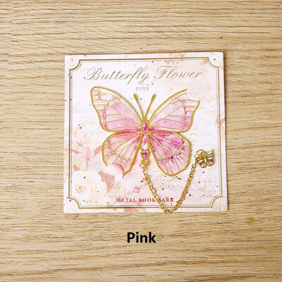 Esteetilised kirjatarbed Metallist järjehoidja Õõnes lillemaalid Järjehoidjad Õpilaste lugemisraamatu klipp Raamatutarvikud Õpetaja kingitus