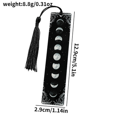 1tk/2tk Elupuu Kuu Taroelement Muster Akrüül Järjehoidjad Õpilaste õppetarbed Kirjatarbed Kingitused Dekoratsioonikingitused