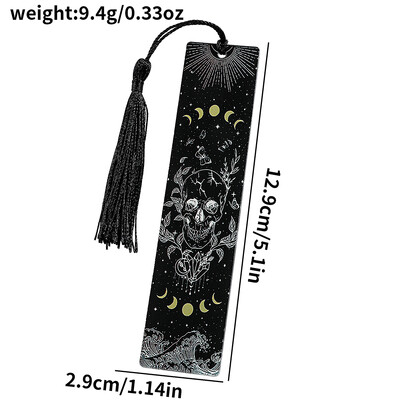 1tk/2tk Elupuu Kuu Taroelement Muster Akrüül Järjehoidjad Õpilaste õppetarbed Kirjatarbed Kingitused Dekoratsioonikingitused