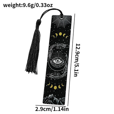 1tk/2tk Elupuu Kuu Taroelement Muster Akrüül Järjehoidjad Õpilaste õppetarbed Kirjatarbed Kingitused Dekoratsioonikingitused