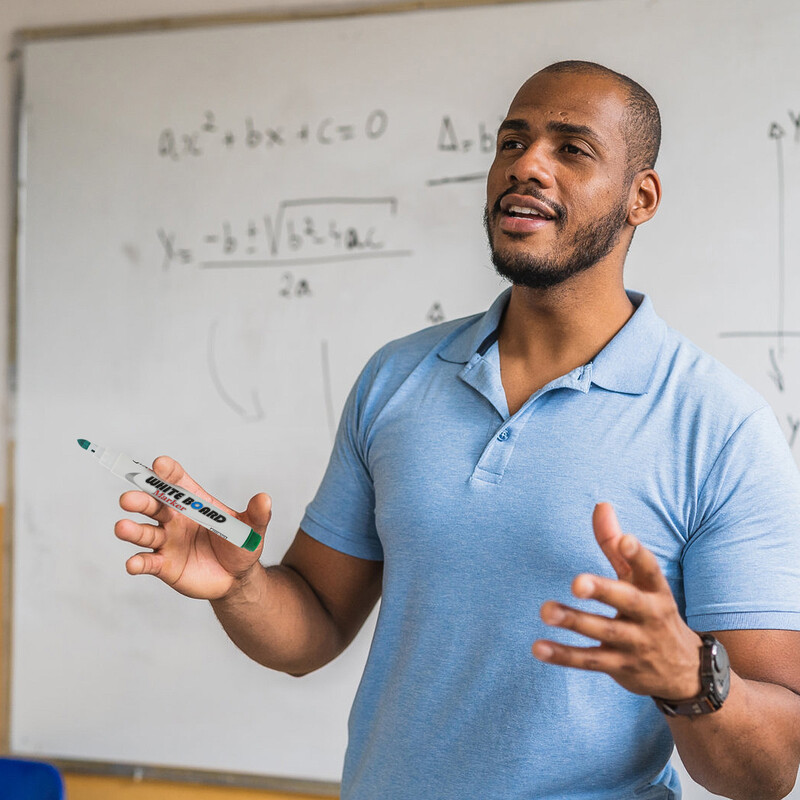 12 gab. tāfeles pildspalva Ūdens gleznošanas pildspalvas Skolas piederumi, sausās dzēšanas marķieri, dzēšami bērniem