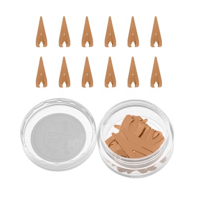 Semn de carte de poziționare gol din metal, 12 buc, aur/argint/suport pentru cărți din aur roz