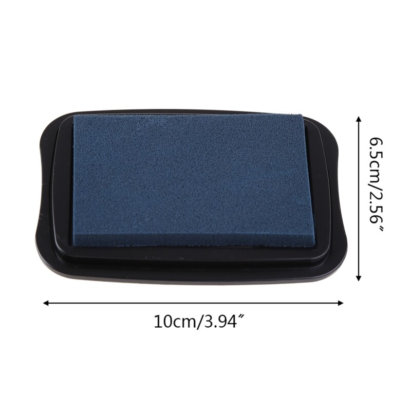 Rankų darbo „pasidaryk pats“ vandens pagrindo pirštų dažų padėklas guminiams antspaudams spausdinimo popieriui „Scrapbooking Inkpad“