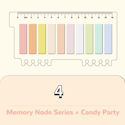 200 lehte / komplekt Moranti värvilisi märgistuskleebiseid, kleebiseid loovaid kirjatarbeid