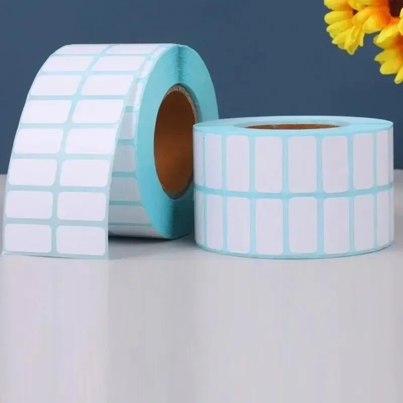 100/500/3000 vnt Lipnūs terminiai etiketės lipdukai Popierius Prekybos centre Kaina Tuščia etiketė Tiesioginis spausdinimas Atsparus vandeniui