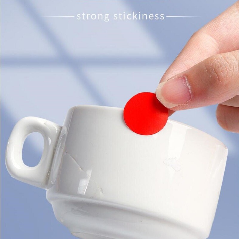 50 mm / 5 cm apvalios dėmės apskritimai sandarinimo lipdukai popierinės etiketės spalvoti taškiniai lipdukai lipni pakuotės etikečių dekoravimas