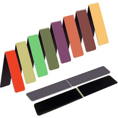 10 bucăți Semne de carte magnetice 10 culori Semne de carte magnetice Marcatoare de pagină pentru studenți Profesori Sala de clasă Rechizite de lectură pentru biroul de acasă