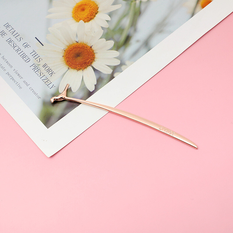 Нова отметка, метална сплав във формата на котка, птица, Щипка за книга Ученически канцеларски декор Декорация на страници Маркировка Помощник за четене Подарък за училищен офис