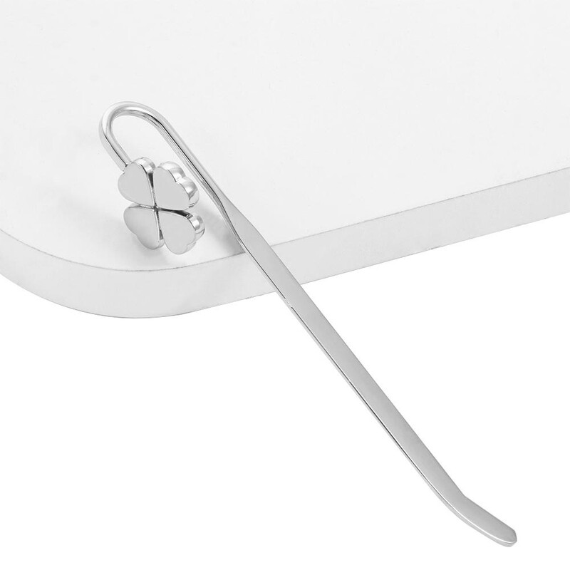 Metalna djetelina Papirnate oznake za knjige Držač knjiga Metalne knjižne oznake