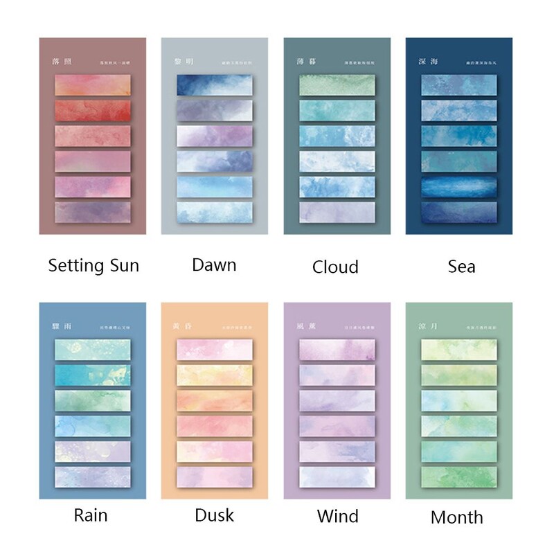 120 listova Bilježnica Školski pribor Dopisnica Slatka ​papirna naljepnica Posted It Ljepljive ​Bilješke Indeks Memo Pad Oznaka