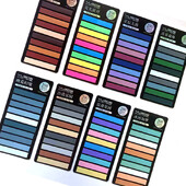 KindFuny 200 lehte vikerkaarevärviline registrimärkmeleht Kleepuvad märkmed Paberkleebis Märkmik Järjehoidja Koolitarbed