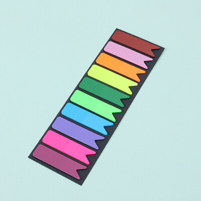 200 listova prozirne ljepljive pločice, samoljepljive kawaii prozirne oznake, knjige, oznake stranica, pisaći pribor