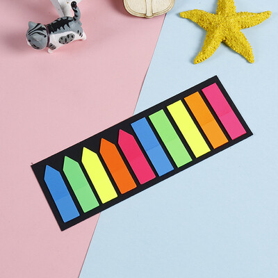 200 listova prozirne ljepljive pločice, samoljepljive kawaii prozirne oznake, knjige, oznake stranica, pisaći pribor