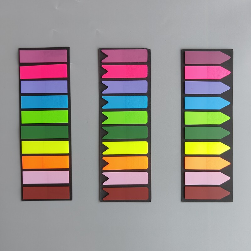 200 listova prozirne ljepljive pločice, samoljepljive kawaii prozirne oznake, knjige, oznake stranica, pisaći pribor