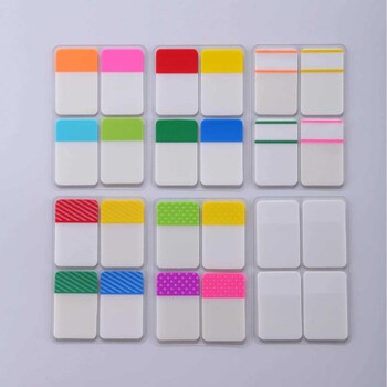 80 φύλλα Ευρετήριο Sticky Notes Pad σημειώσεων Σελιδοδείκτες N Times Strong Stickiness Label Σχολικό Γραφείο Students Χαρτικά Ανάγνωση βιβλίων