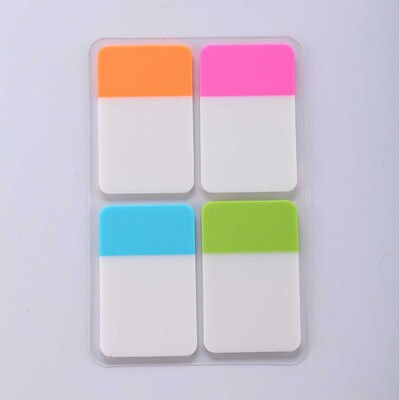 80 de coli Index Note adezive Bloc-note Semne de carte de N ori Etichetă puternică lipicioasă Scoală Birou Studenți Papetarie Cărți Lectură