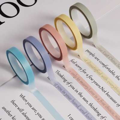 5 role/10 role Banda de citire pentru iluminator Morandi, bandă de index pentru iluminator fluorescent Folder de fișiere Index Note