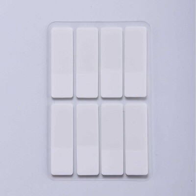 40/80/160 страници Матирани обикновени чисто бели индексни стикери Прозрачни етикетни стикери Направи си сам лепкави бележки Офис ученически пособия