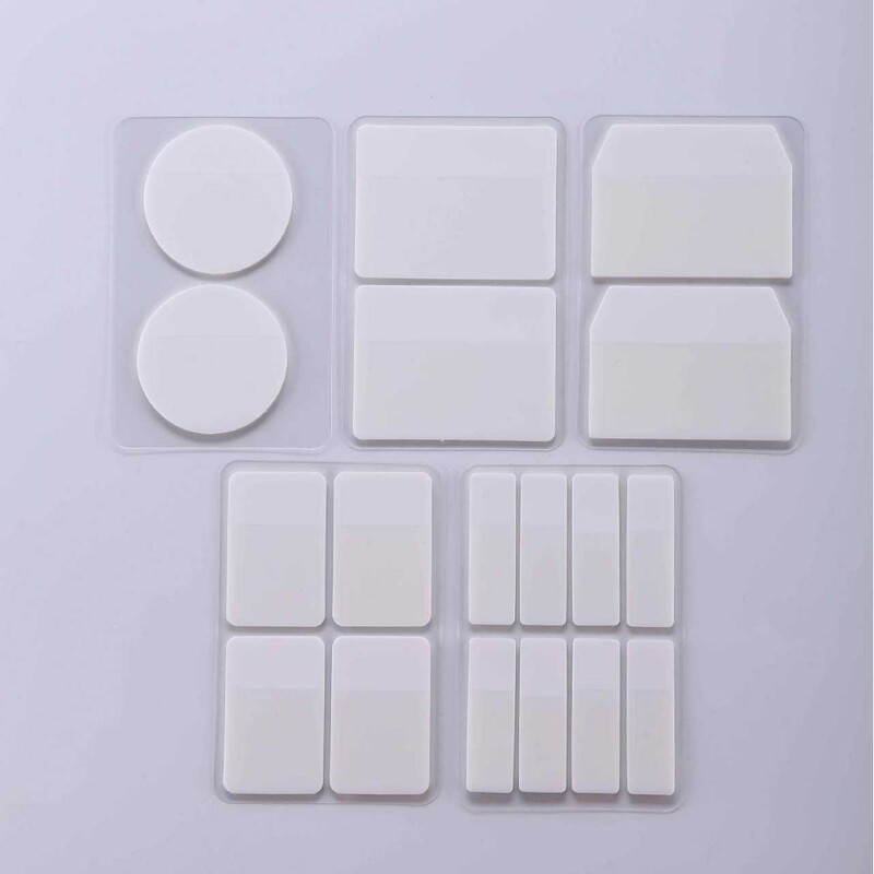 40/80/160 страници Матирани обикновени чисто бели индексни стикери Прозрачни етикетни стикери Направи си сам лепкави бележки Офис ученически пособия