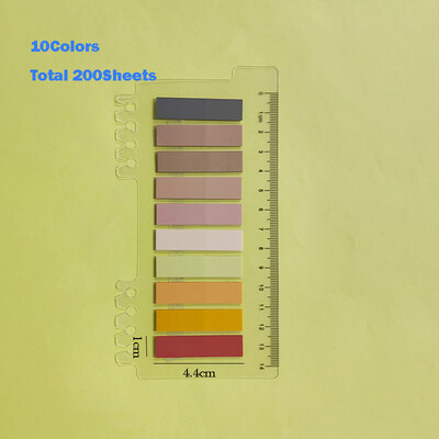 KindFuny 200 listova Samoljepljivi podložak za bilješke Ljepljive bilješke Oznaka markera Memo naljepnica Papir Uredski školski pribor