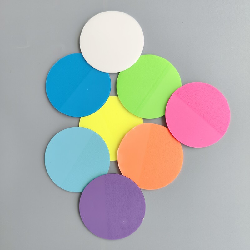 160 de coli, 8 culori, impermeabile, transparente, circulare, bloc-note adezive Bloc-note Jurnal Papetarie pentru studenți Rechizite de birou