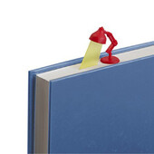 1 buc. Lampă de birou creativă în formă de semne de carte din plastic 3D Simulare de lumină Evidențiază tablă de lectură transparentă Cadouri pentru elevi și profesori