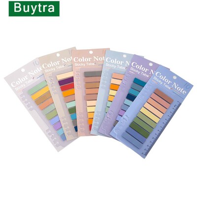 200 listova/1 kom Morandi Sticky Tabs Sticky Notes Tabs Markeri stranica Memo Pad Naljepnice Bilježnica Bilješke za knjige Ured Škola