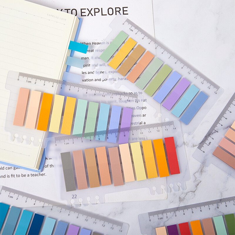 200 de coli/1 bucată Morandi Tabele adezive Note adezive File Markere de pagină Autocolante Bloc-note Bloc-notes Adnotare pentru cărți de birou Școală