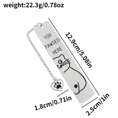 Semne de carte drăguțe pentru pisici Semne de carte din metal negru Semne de lectură Colecții pentru iubitorii de cărți Rechizite școlare Cadouri pentru prieteni și profesori